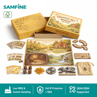 Oracle Somatic avec carton épais 400 g/m², finitions texturées standard pour une lecture réfléchie, boîte à rabat magnétique avec pochette