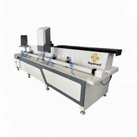 Máquina para Fabricar Ventanas y Puertas, Fresadora CNC de Perfiles de Aluminio PVC/UPVC de 3/4/5 Ejes con Motor