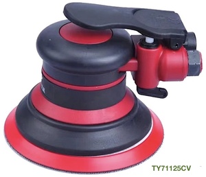 TY71125CV Pneumatic Palm Orbital <b>Sanders</b> For Quick Sanding Needs to Smooth Rough <b>Metal</b>, Wood or Plastic. - Product Image 4