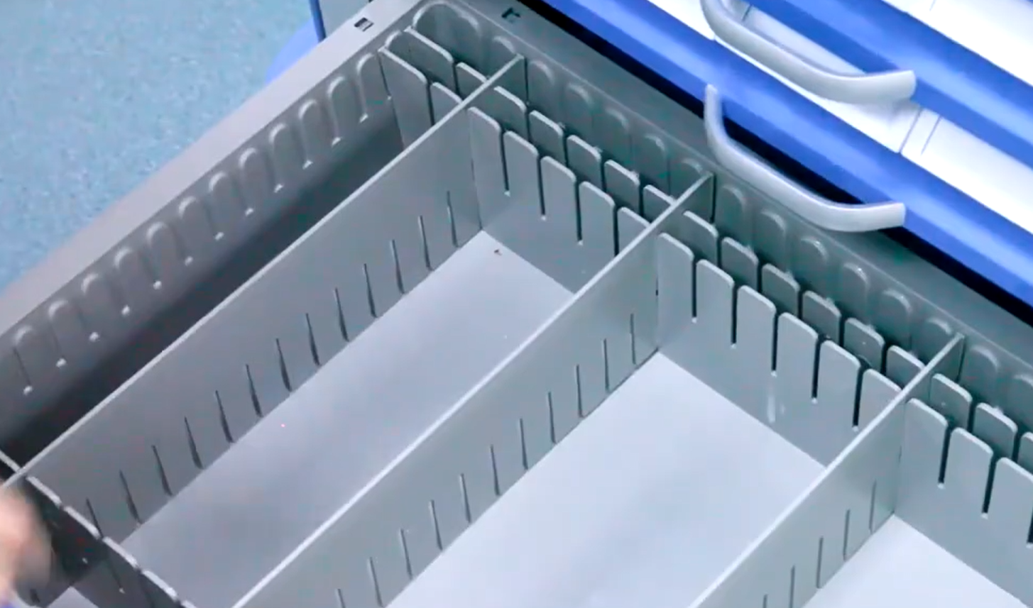 Professional ABS Hospital Medical  Drug Trolley AnaesthesiaTrolley