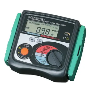 เครื่องทดสอบฉนวน/ความต่อเนื่องแบบดิจิตอล KYORITSU รุ่น 3005A ของแท้ รับประกัน 1 ปี มาตรฐาน IP65 หน้าจอ LCD ใช้พลังงานจากแบตเตอรี่ สำหรับวัดแรงดันไฟฟ้า - Product Image 2