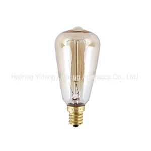 <span class=keywords><strong>Ampoule</strong></span> Edison en verre pour lampe à vis E27 à <span class=keywords><strong>filament</strong></span> de <span class=keywords><strong>carbone</strong></span> rétro créatif avec fourniture de fabricant de personnalité - Product Image 2
