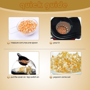Sản Xuất Tại Trung Quốc Chất Lượng Cao Lò Vi Sóng Không Khí Sản Xuất Bỏng Ngô Cho Gia Đình - Product Image 5