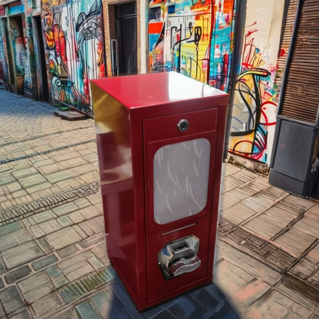 Mini Tattoo / Sticker / Card Coin Vending Machine