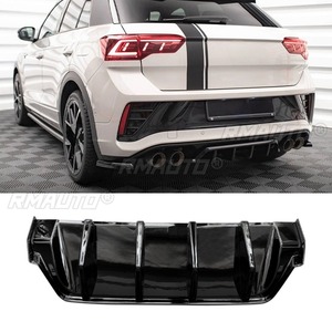 Pour Volkswagen T-ROC RLINE/R : Kit de protection de pare-chocs arrière, diffuseur, lèvre de pare-chocs, accessoires automobiles - Product Image 2