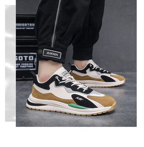 Zapatillas Casuales para Hombre al por Mayor de Fábrica - Negras, Grises, Beige, Estilo Deportivo, Ligeras, Transpirables, para Caminar - Product Image 4