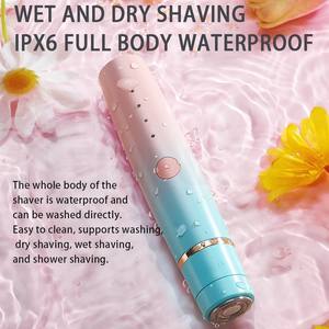 Mini rasoir à <span class=keywords><strong>sourcils</strong></span> automatique électrique 3 en 1 pour femmes épilateur portable pour l'épilation capacités de charge multifonctionnelles - Product Image 4