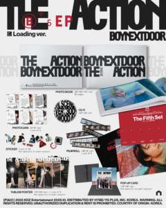 Álbum EP número 5 de BOYNEXTDOOR, el más vendido, hecho en Corea, versión The Action Loading, CD oficial, nuevo lanzamiento de K-pop. - Product Image 3