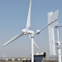 1KW 2kw 3kw à 30kw éolienne à axe horizontal rotation à basse vitesse et avec contrôleur de charge