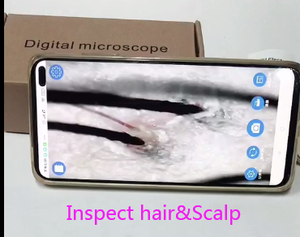 Handheld Facial Skin Analyzer Wireless Digital Microscope 1000x Portable Wifi Magnification <strong>Micro</strong> <strong>Scope</strong> With Adjustable Stand - Product Image 6