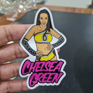 Perfectly Cut Customized Brand Logo PVC Fade Resistant Reinforced Edges Cartoon Pattern Promotion Laptop <b>Sticker</b> - Product Image 2