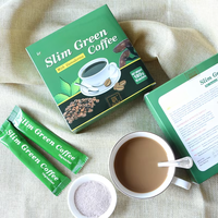 Café Instantáneo de Ginseng Verde y Ganoderma para el Bienestar, Venta al Por Mayor - Winestown, Control de Peso, Grado Superior, Apoyo Keto, Probado en Laboratorio