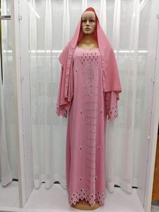 เดรสอาบายาคริสตัลสไตล์แอฟริกันสำหรับผู้หญิงเสื้อคลุมอาหรับชุดเดรสมุสลิมอาหรับคาฟตันใส่ได้พอดีกับเสื้อผ้ามุสลิมทุกขนาด - Product Image 2