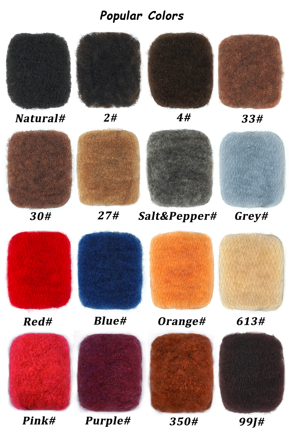 KAMA Pre-stretched Naturel 100% Afro Kinky Bulk Human Hair for Dreadlocks Twists Braiding Loose Hair Detail Section 5