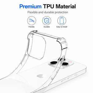 Vente en gros de coques de protection pour télé<span class=keywords><strong>phone</strong></span> anti-choc de 1,5 mm pour Huawei Nova Y73 4G Nova 12i 4G <span class=keywords><strong>Wiko</strong></span> Hi Enjoy 70 Pro 5G TPU - Product Image 3