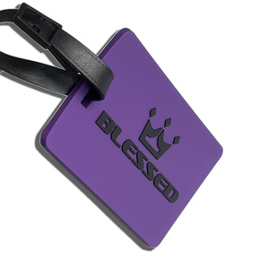 Vendeur chaud conçu étiquettes de bagage étiquettes carrées imprimées en caoutchouc PVC Silicone <span class=keywords><strong>pour</strong></span> étiquette en tissu de vêtement - Product Image 6