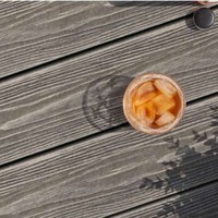 Plancher de balcon en WPC HDPE massif, antidérapant, ignifuge, en teck traditionnel, personnalisé LongWell, best-seller, épaisseur 22,5 mm, garantie 5 ans