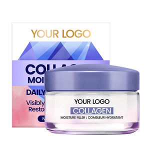 GREENLEM Crema Facial de 50 ml de Marca Privada, Eliminador de Arrugas, Ácido Hialurónico y Niacinamida, Reparadora y Blanqueadora - Product Image 1