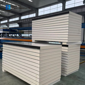 Chất lượng cao <span class=keywords><strong>SIP</strong></span> chống cháy cách âm tấm cách nhiệt tùy chỉnh 60mm ngoài trời bên ngoài tường PU/PIR Sandwich <span class=keywords><strong>Panel</strong></span> - Product Image 3
