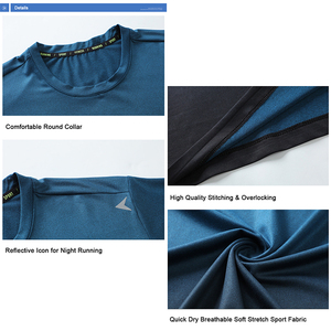 Camiseta Deportiva de Manga Corta para Hombre, Estampado de Puntos, Secado Rápido, Ecológica, Marca Gradient Gym, Estilo Japonés, Promocional, Dryfit, Supima - Product Image 3