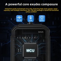 Testeur de batterie OBD2, outil de diagnostic automobile, scanner de pannes automobile, décodeur, écran couleur, appareil de diagnostic universel M525