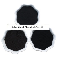 Fabricants Vente en gros Oxyde de fer Pigment noir coloré Ciment Carrelage de sol perméable avec poudre noire de fer inorganique