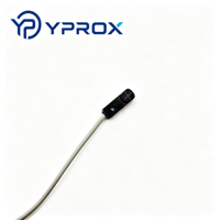 Sensor Proximitas Induktif YPROX LJ12C IP67 Jarak Deteksi 2mm NPN/PNP 10-30V DC Respon 300Hz Terlindungi/Tidak Terlindungi ABS