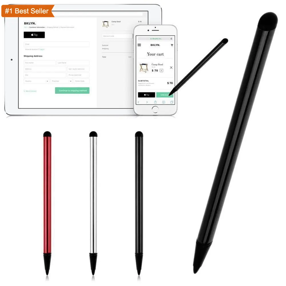 Jumon Capacitive Universal Phone Tablet Touch Screen Pen Stylus For Iphone Android For Samsung Cell Phone For Chromebook