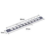 Bande de bornes en laiton 10Lug Point to Point pour kit d'amplificateur de guitare DIY