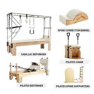 <span class=keywords><strong>Correcteur</strong></span> de colonne vertébrale en bois de chêne pour le Pilates, correction de la scoliose, soulagement lombaire, outil de yoga - Product Image 1