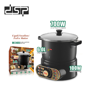 เครื่องปั่นพกพา DSP ขายดี รุ่น OEM สำหรับใช้ในครัวเรือนและโรงแรม สำหรับบดเนื้อ ทำอาหาร และทำอาหารประเภทอื่นๆ  เครื่องทำอาหารร้อนในครัว - Product Image 3
