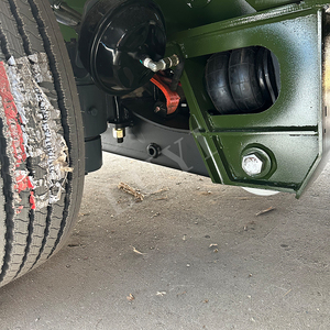 Rampa de suspensión neumática de 4 ejes, remolques de camiones, semirremolque de plataforma de carga baja nuevo de 60 toneladas, semirremolque de transporte de cama baja, semirremolque de camión - Product Image 5