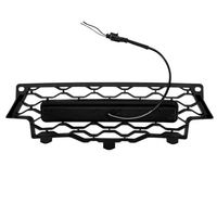 Grille de calandre en maille pour pare-chocs avant YongJin UTV avec barre lumineuse LED pour Can Am Defender