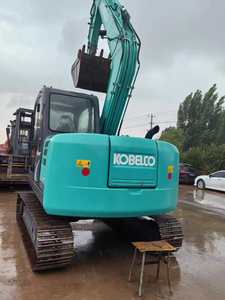 Mini excavatrices de KOBELCO 7.5 TON à vendre machines du Japon Pelles sur chenilles Kobelco SK75 d'occasion certifiées CE avec godet - Product Image 2