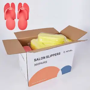 Spa EVA Cheap Disposable Foam Slipper Flip Flop Pedicure Thong Slippers