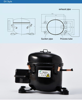 Compresseur de réfrigérateur commercial HuaJun R134a Cuivre & Métal /280W