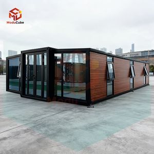 Moducube Casa Prefabbricata Espandibile di Alta Qualità da 40 Piedi, Ufficio Container con Parete <span class=keywords><strong>in</strong></span> Vetro <span class=keywords><strong>in</strong></span> <span class=keywords><strong>Vendita</strong></span> - Product Image 1
