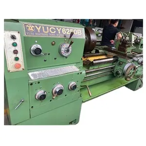 Guter Preis Gebraucht Industrie handbuch Drehmaschine Y6250B 1,5 Meter Metall drehmaschine Hohe Qualität