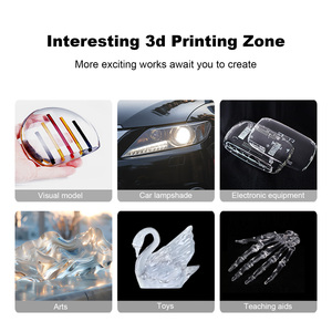 Magforms impressora 3D resina 3D nhựa photopolymer LCD 405nm lỏng 3D in ấn rõ ràng màu xanh lá cây trong suốt 3D máy in Nhựa - Product Image 5