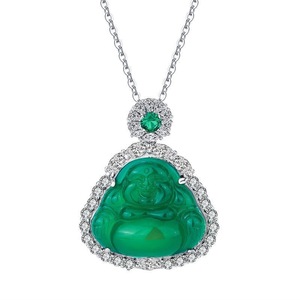 Colgante <span class=keywords><strong>de</strong></span> <span class=keywords><strong>Jade</strong></span> Verde Natural <span class=keywords><strong>de</strong></span> Varios <span class=keywords><strong>Tipos</strong></span>, Amuleto Tallado <span class=keywords><strong>de</strong></span> <span class=keywords><strong>Jade</strong></span>íta, Joyería <span class=keywords><strong>de</strong></span> Moda, Regalos para Hombres y Mujeres - Product Image 5