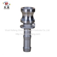 Raccord de tuyau en acier au carbone en acier inoxydable en laiton Raccord Camlock Type E