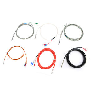 เซ็นเซอร์วัดอุณหภูมิแบบ RTD Pt100 4 สาย 3 สาย ราคาโรงงาน เครื่องตรวจจับอุณหภูมิแบบความต้านทาน - Product Image 5