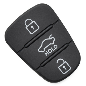 Nhanh Chóng Vận Chuyển 3 Nút Silicone <span class=keywords><strong>Key</strong></span> Pad Xe Từ Xa Thay Thế Chính Nút Cho H-Yundai Thân Cây Giữ <span class=keywords><strong>Key</strong></span> Pad - Product Image 1