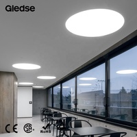 Applique murale led encastrée 26/30/40W, panneau rond, éclairage d'intérieur, pour bureau et magasin