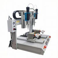 Distributeur de colle entièrement automatique électrique à double axe Y, haute précision, pour colle époxy, résine et colle à chaud/froid pour ordinateurs portables