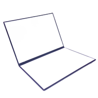 Cubierta de Diploma de terciopelo A4 morada personalizada, soporte para Carpeta de certificado de graduación, logotipo de lámina dorada y plateada, archivo de categoría de producto