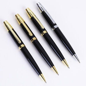 Branded Custom Printing Executive Sports Steel and Silver Luxury Metal Ballpoint Parker <b>Pens</b> with Customised Logo - Product Image 2