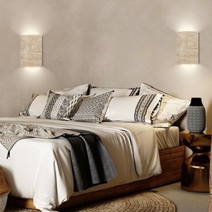Wabi Sabi Style Wall Lamp Led E27 <b>Switch</b> Control For Bedroom Living Room Outdoor Courtyard - Product Image 2
