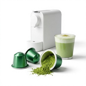 Capsules de matcha pur de qualité supérieure pour cérémonie, 10 capsules/boîte, compatibles <span class=keywords><strong>Nespresso</strong></span> - Product Image 4