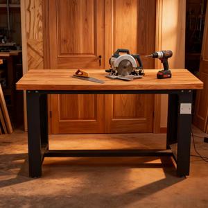 Banc de travail en acier robuste en gros, L1500mm, capacité de charge de 1000 kg, atelier, utilisation hôtelière, couleur personnalisable, design moderne - Product Image 2